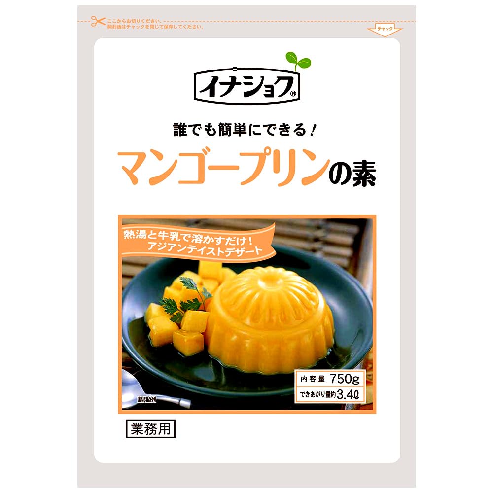Amazon.co.jp: イナショク マンゴープリンの素 750g : 食品・飲料・お酒